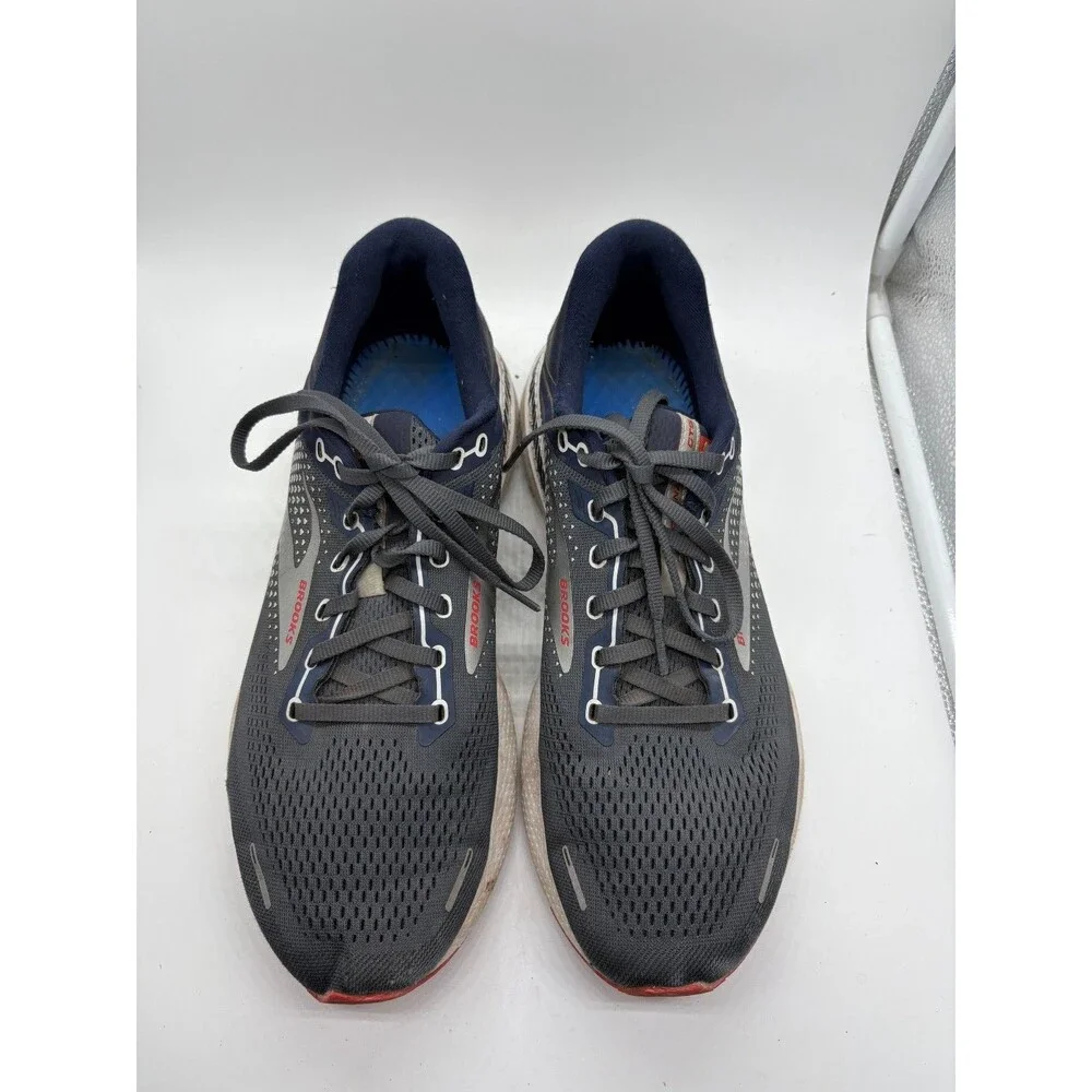 Brooks Adrenaline GTS 22 Sneaker Mens Size UK 9.5 Gray Blue Running 10.5